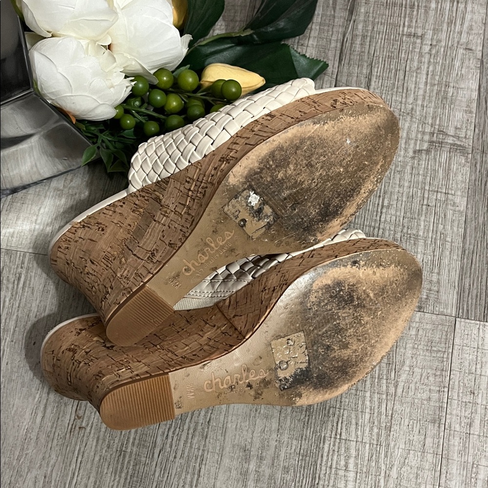 Charlies Woven Wedge Sandals - Picture 6 of 12